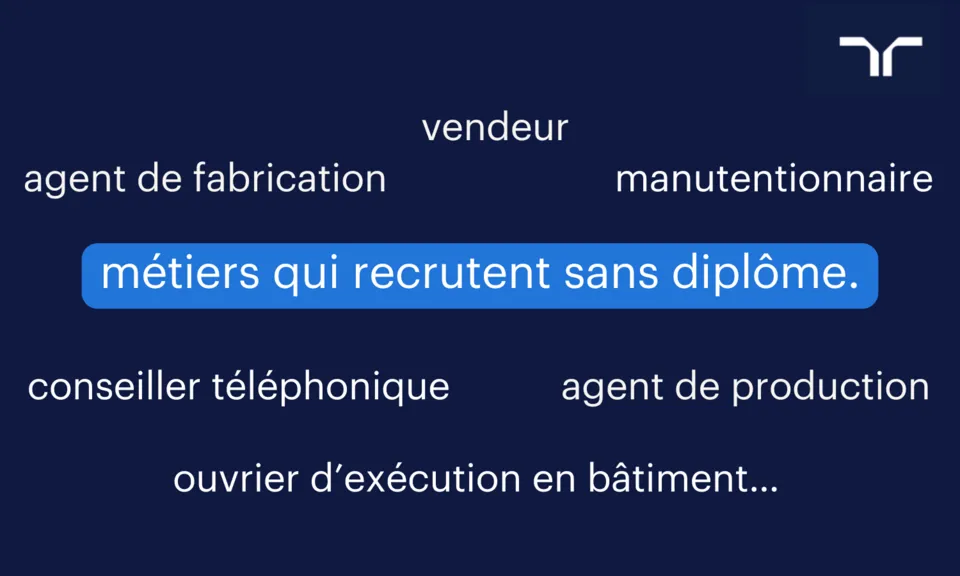 30 métiers accessibles sans diplôme : salaires, conditions et parcours concrets